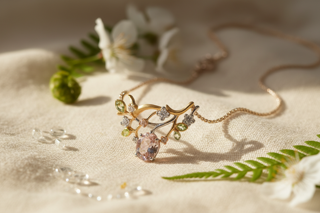 Best Necklaces and Pendants for Brown Spring Style