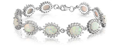 Opal Bracelet Peridot Bracelet