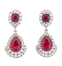 Ruby Earring Peridot Earring