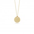 Roberto Coin Tiny Treasures Diamond Initial C Disc Pendant