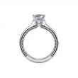 Ritani Micropave Diamond Braided Semi Mounting