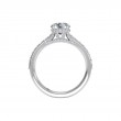 Ritani Brilliant French Set Diamond Semi Mounting