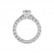 Ritani Shared Prong Diamond Semi Mounting