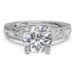 Ritani Vintage bezel Set diamond Semi Mounting