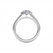 Ritani Classic French Set Halo Diamond Semi Mounting