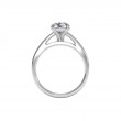 Ritani Cathedral Tulip Solitaire Semi Mounting