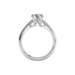 Ritani Cathedral Tapered Solitaire Semi Mounting