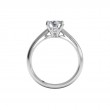 Ritani Cathedral Tapered Surprise Diamond Solitaire Semi Mounting