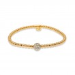 Hulchi Belluni Tresore Stretch Bracelet, 18k Rose Gold