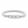 Hulchi Belluni Stretch Bracelet, 18K White Gold