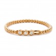 Hulchi Belluni Tresore Stretch Bracelet, 18K Rose Gold
