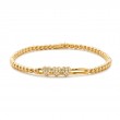 Hulchi Belluni Diamond Bracelet, 18K Yellow Gold