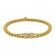 Hulchi Belluni Stretch Bracelet, 18K Yellow Gold