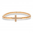 Hulchi Belluni Tresore Stretch Bracelet, 18k Yellow Gold