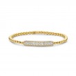 Hulchi Belluni Diamond Bracelet, 18K Yellow Gold