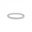 Hulchi Belluni Diamond Eternity Stretch Ring, 18K White Gold