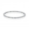 Hulchi Belluni Stretchy Diamond Tennis Bracelet, 18K White Gold