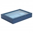 WOLF Indigo Sophia Jewelry Box with Window