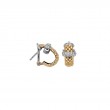 Vendome Diamond Huggie Earrings