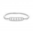 Hulchi Belluni Diamond Stretch Bracelet Set, 18K White Gold