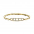 Hulchi Belluni Diamond Stretch Bracelet Set, 18K Yellow Gold