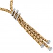 Lariat With Diamond Pave