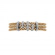 FlexIt Bracelet With Triple Mesh And Diamond Pav&eacute;