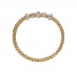 FlexIt Bracelet With Triple Mesh And Diamond Pav&eacute;
