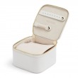 WOLF White Maria Zip Jewelry Cube