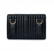 WOLF Black  Mimi Crossbody Bag with Wristlet