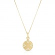 Roberto Coin Venetian Princess Small Medallion Charm Necklace