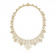 Roberto Coin 18K Yellow Gold Princess Flower Diamond Flower Collar Necklace