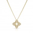 Roberto Coin 18k Yellow Gold Diamond Venetian Princess Necklace