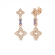 Roberto Coin 18K Rose Gold Venetian Princess Double Drop Earrings