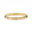 Kwiat Stackable Bangle With Ashoka Diamonds