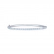 Round Diamond Bangle