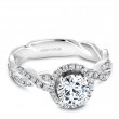 Noam Carver Semi Mount Engagement Ring