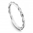 A Noam Carver 18K White Gold Wedding Band