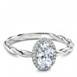 Noam Carver Semi Mount Engagement Ring