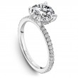 18K White Gold Semi-Mounting