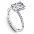 18K White Gold Semi-Mounting