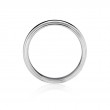 18K White Gold Gents Wedding Band