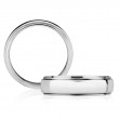 18K White Gold Gents Wedding Band