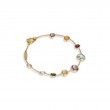 Jaipur Single Strand Mixed Gemstones Bracelet