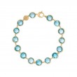 Marco Bicego Jaipur 18K Yellow Gold Blue Topaz Bracelet