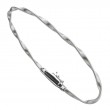 Marco Bicego Marrakech Single Strand 18Kt. White Gold Bracelet.