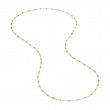 Marco Bicego Siviglia 18K Yellow Gold And Diamond Small Bead Long Necklace