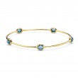 IPPOLITA Lollipop® 5-Stone Bangle in London Blue Topaz
