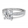 Ritani Tapered Channel Set Diamond Semi Mounting