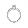 Ritani Tapered Channel Set Diamond Semi Mounting
